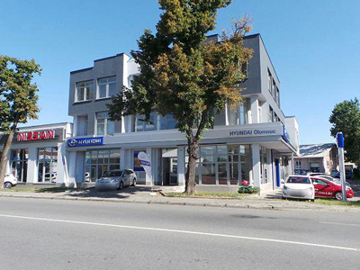 HYUNDAI Olomouc – komerční instalace